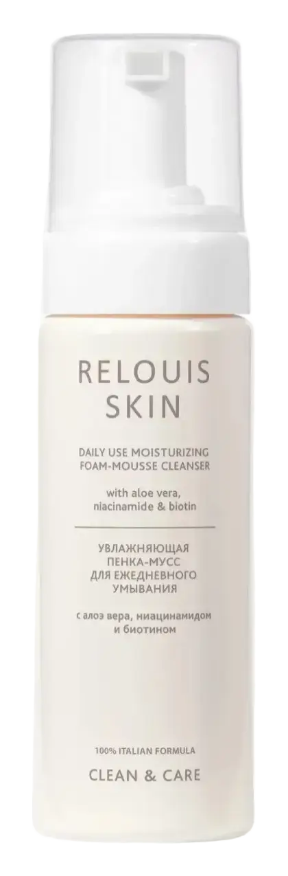 Relouis Daily Use Moisturizing Foam-Mousse Cleanser