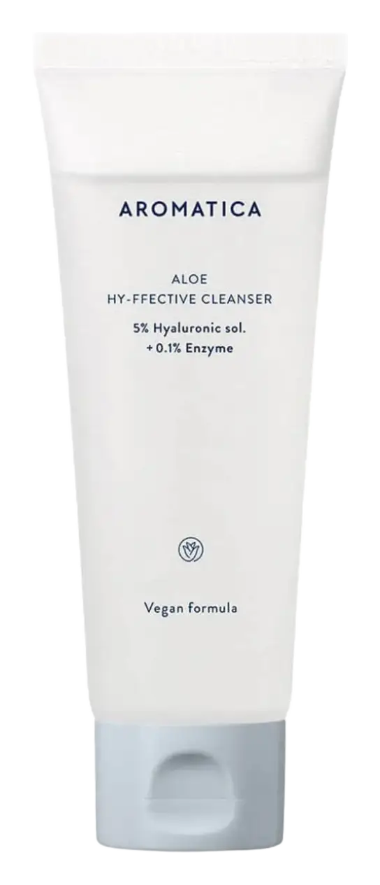Aromatica Aloe Hy-ffective Cleanser 5% Hyaluronic sol. + 0.1% Enzyme