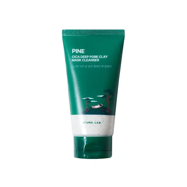 Round Lab Pine Cica Deep Pore Clay Mask Cleanser