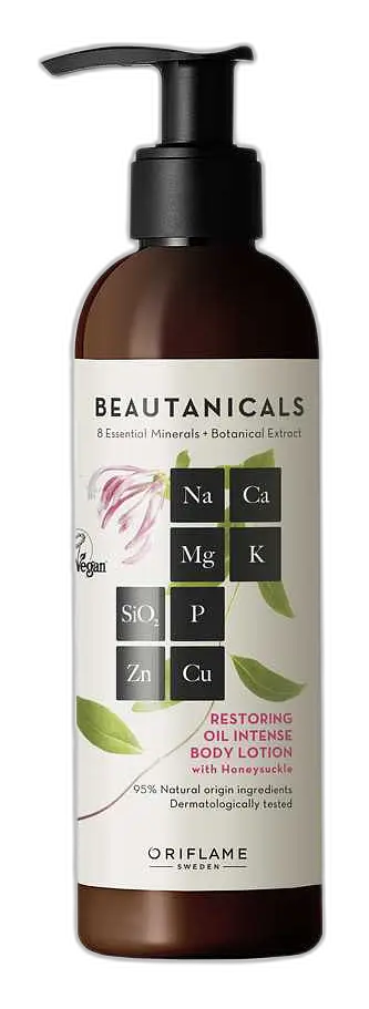 Oriflame Beautanicals Restoring Oil Intense Body Lotion