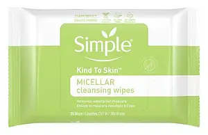 Simple Skincare Kind to Skin Micellar Makeup Remover Wipes