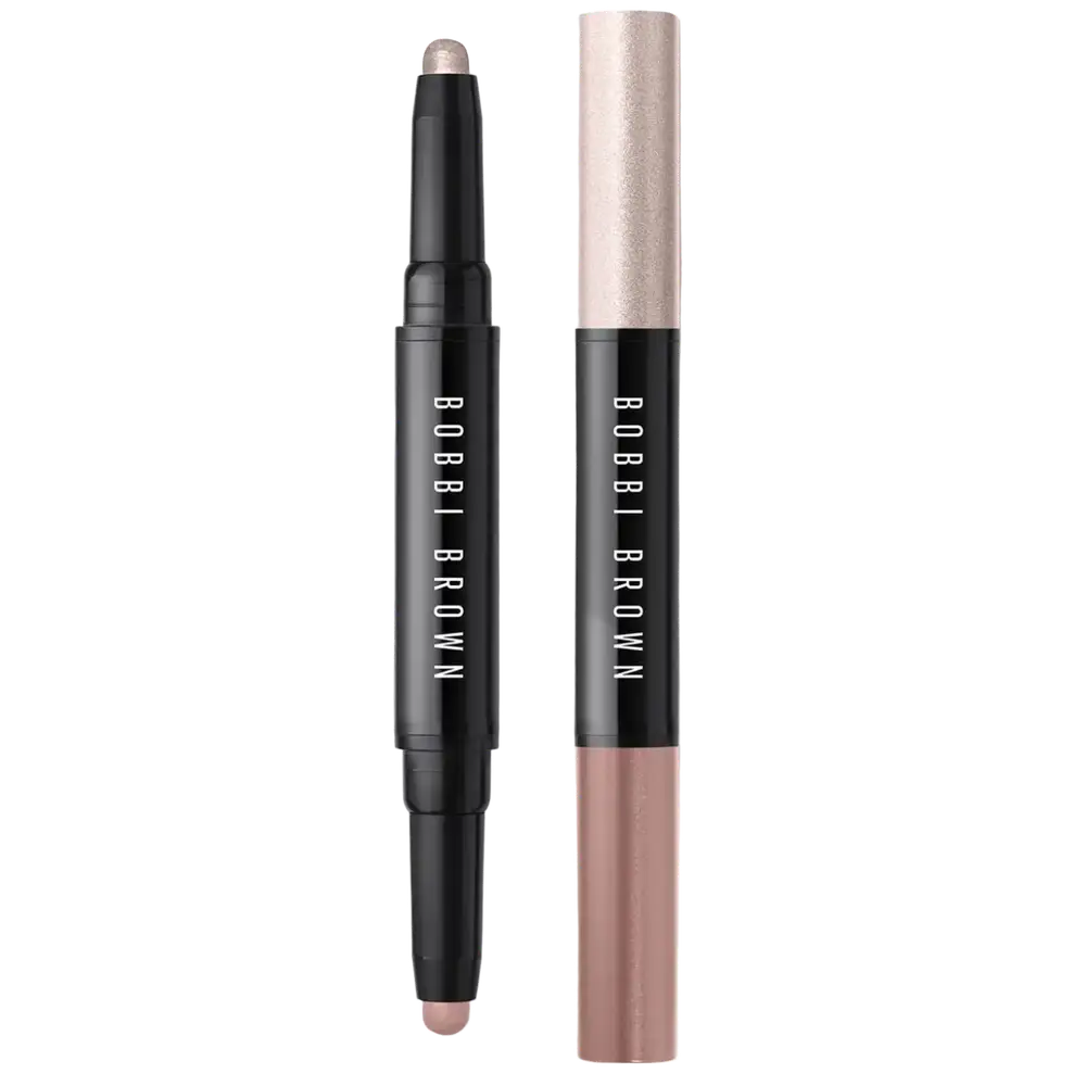 Bobbi Brown Dual-Ended Long-Wear Cream Shadow Stick Platinum Pink/Antique Rose