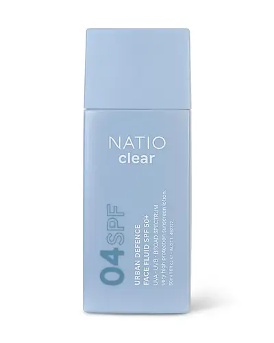 Natio Clear Urban Defence Face Fluid SPF 50+