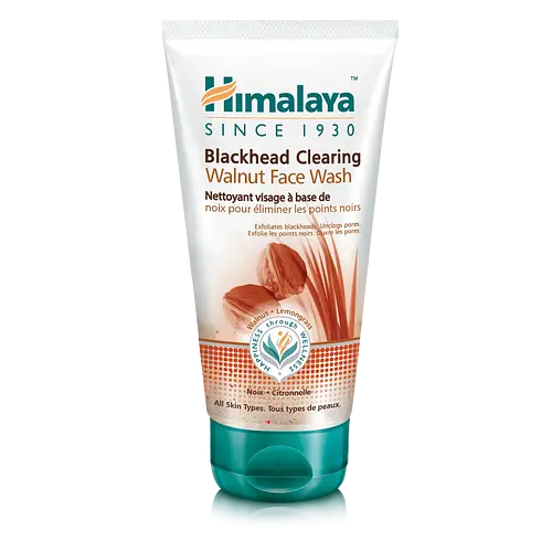 Himalaya Blackhead Clearing Walnut Face Wash
