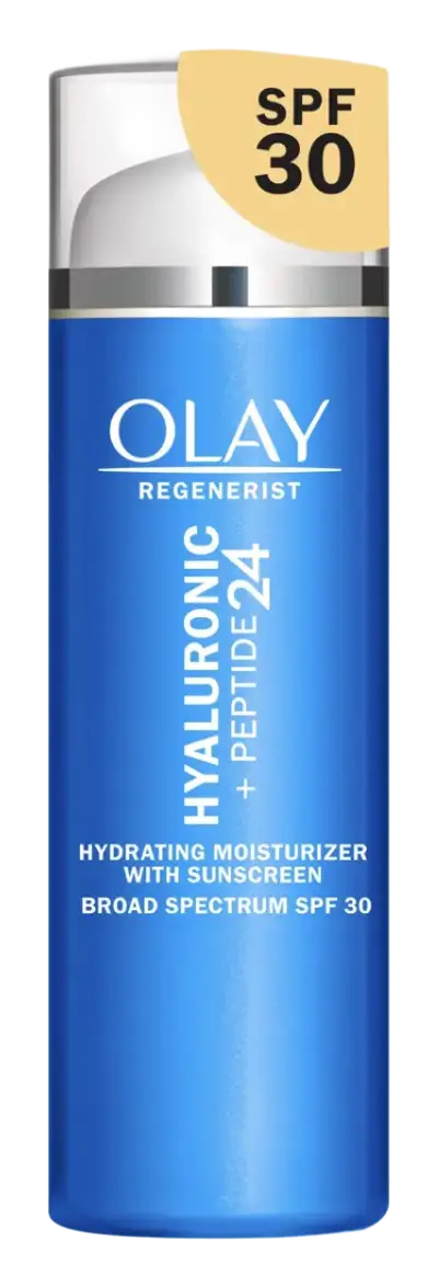 Olay Regenerist Hyaluronic + Peptide 24 Face Moisturizer SPF 30