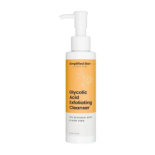 Simplified Skin Glycolic Acid Exfoliating Cleanser