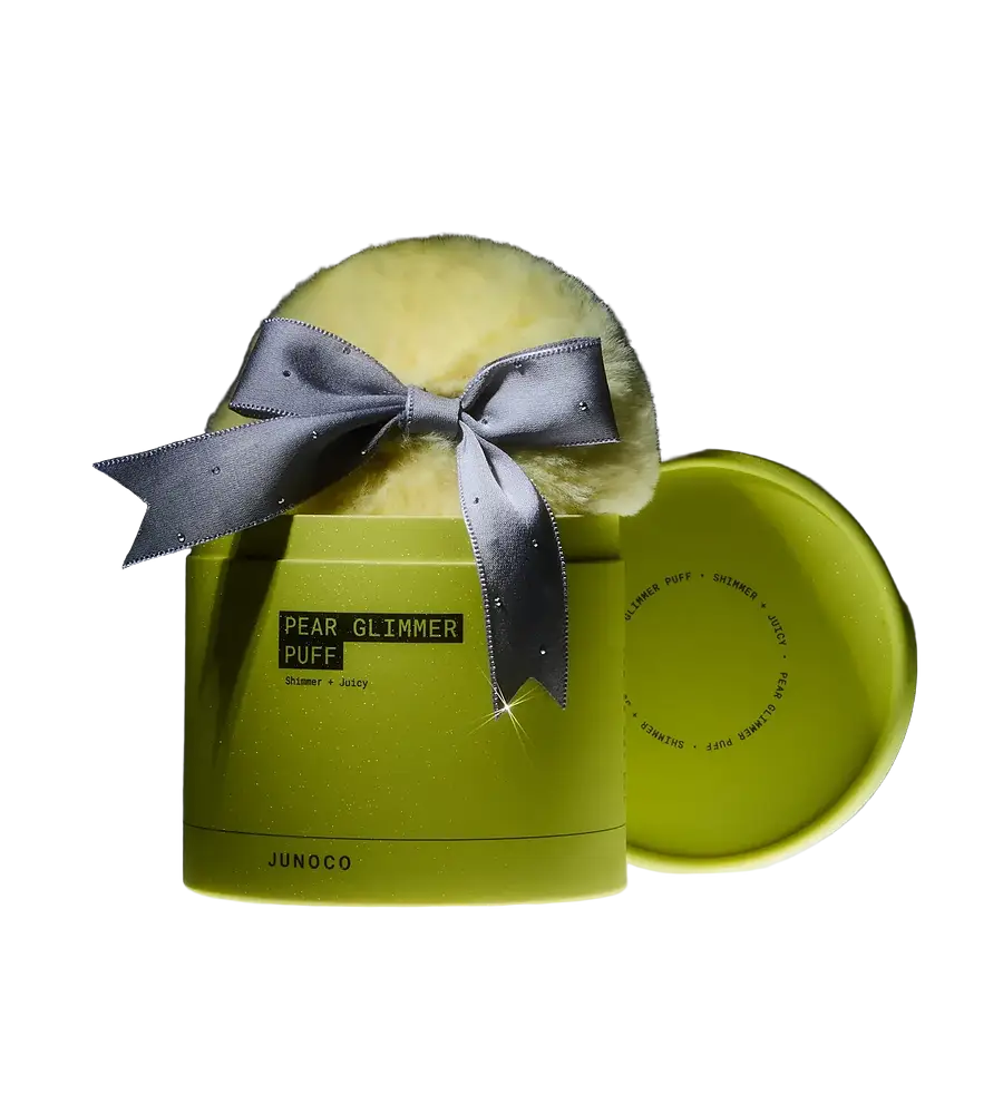 JUNO & Co Pear Glimmer Puff