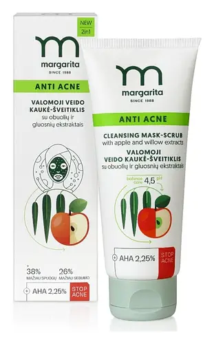 Margarita Anti Acne Cleansing Mask-Scrub