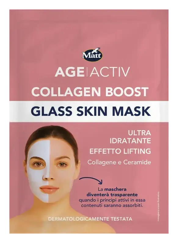 Matt Age Activ Collagen Boost Glass Skin Mask