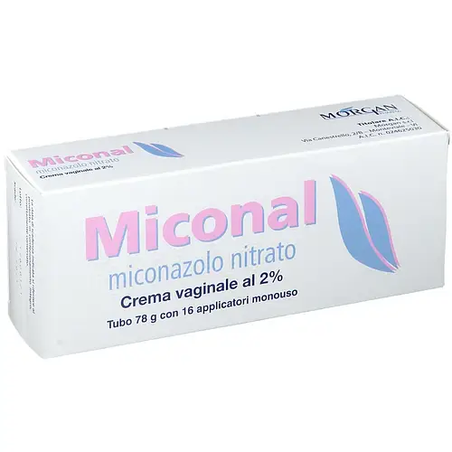 Morgan Pharma Miconal 2% Vaginal Cream Miconazole Nitrate