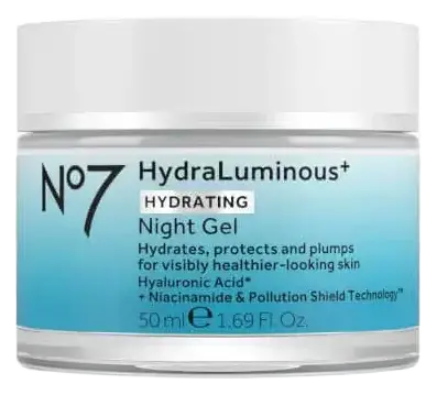 No7 Hydraluminous+ Hydrating Night Gel
