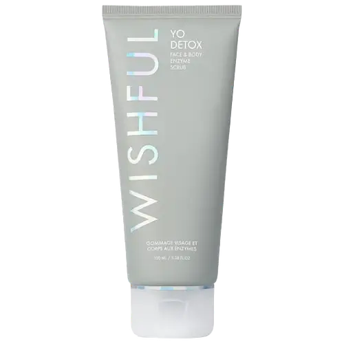 Wishful Yo Detox Charcoal Face & Body Enzyme Scrub