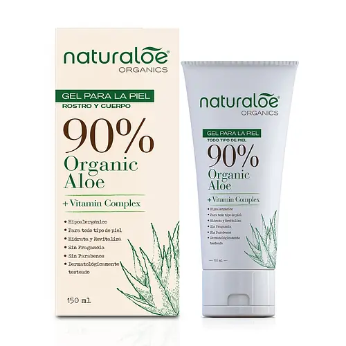 Naturaloe Gel Para La Piel Organic Aloe