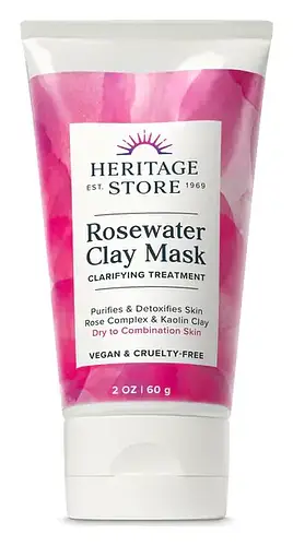 Heritage Store Rosewater Clay Mask