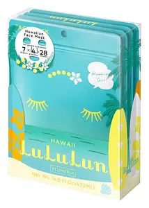 Lululun Travel Sheet Mask Hawaii Plumeria