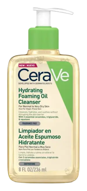 CeraVe Hydrating Foaming Oil Cleanser Spain