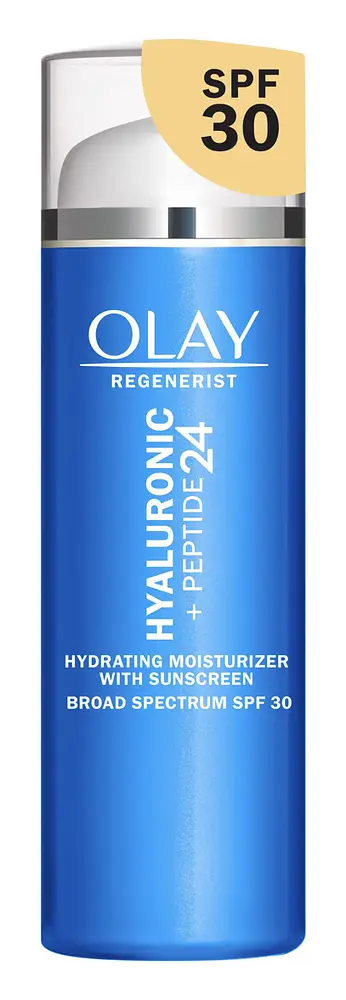 Olay Regenerist Hyaluronic + Peptide 24 Face Moisturizer SPF 30