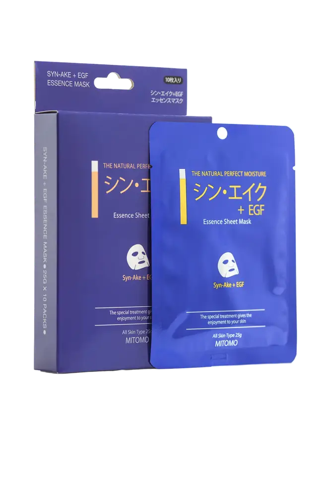 Mitomo Syn-Ake + EGF Essence Sheet Mask