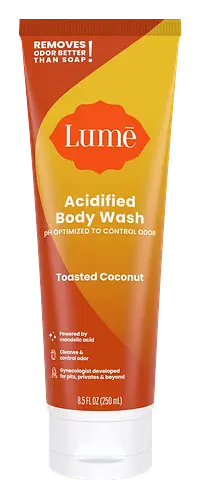 Lume Acidified Body Wash Toasted Coconut