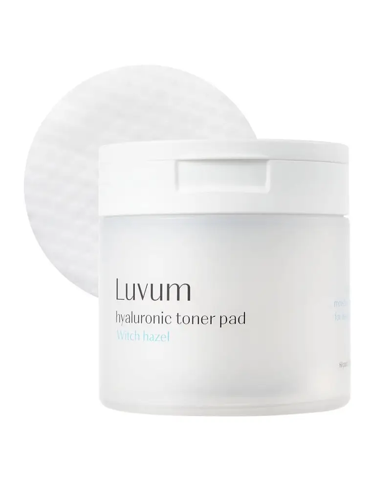 Luvum Witch Hazel Hyaluronic Toner Pad