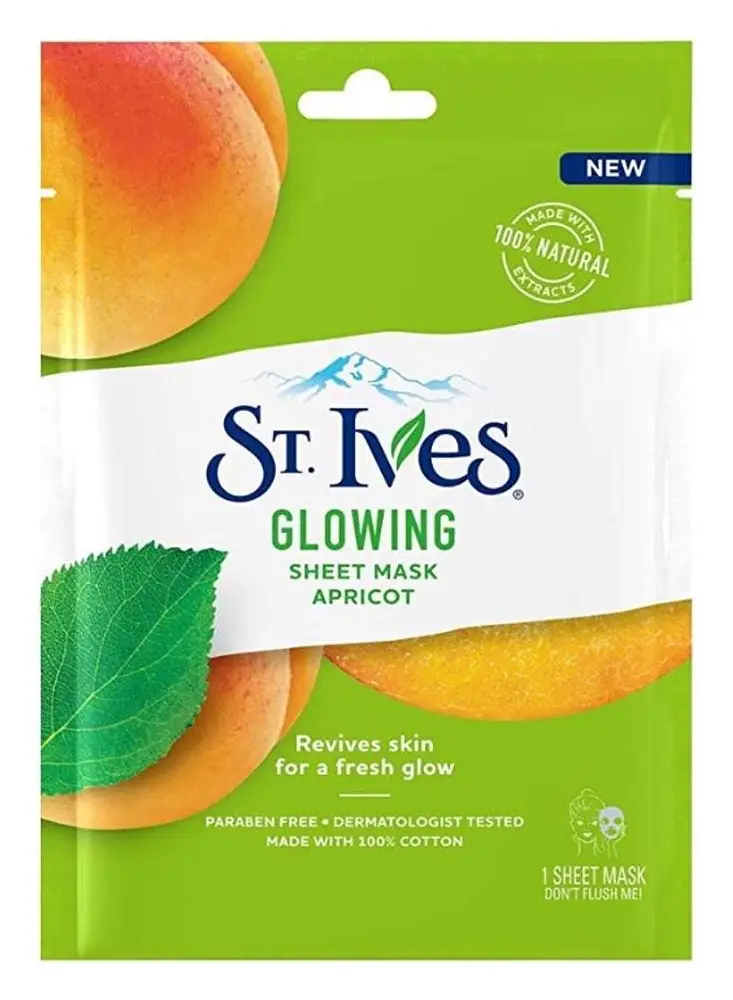 St. Ives Glowing Apricot Face Mask Sheet
