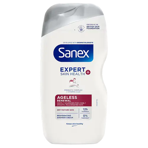 Sanex Expert Skin Health+ Ageless Renewal Shower Cream