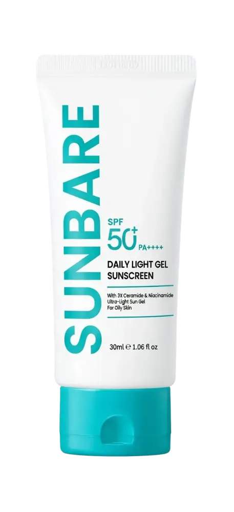 Sunbare Daily Light Gel Sunscreen SPF 50+