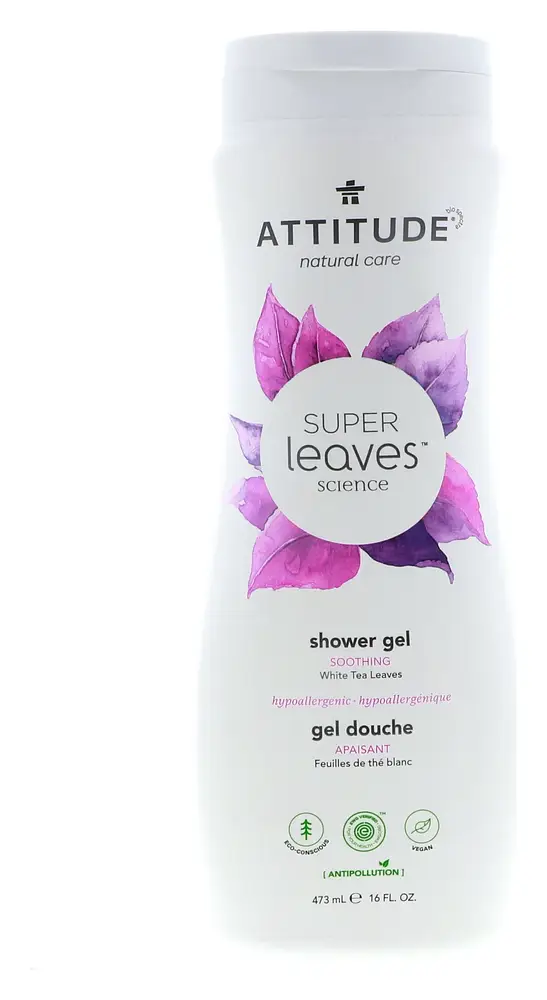ATTITUDE Super Leaves Shower Gel White Tea Leaves