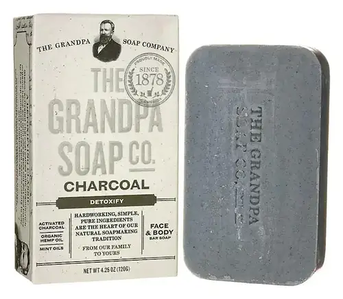 The Grandpa Soap Co. Charcoal Bar Soap