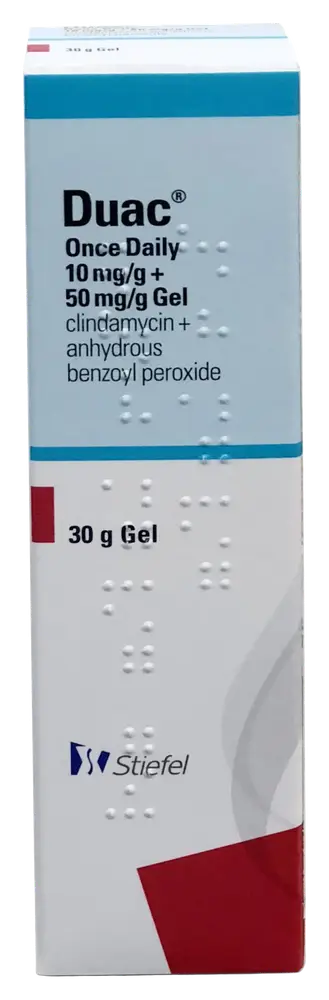 Stiefel Laboratories, Inc. Duac Once Daily 10mg/g + 50mg/g Gel