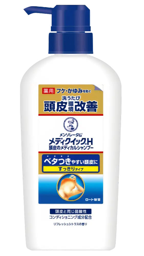 Rohto Mentholatum Mediquick H Scalp Shampoo Refresh
