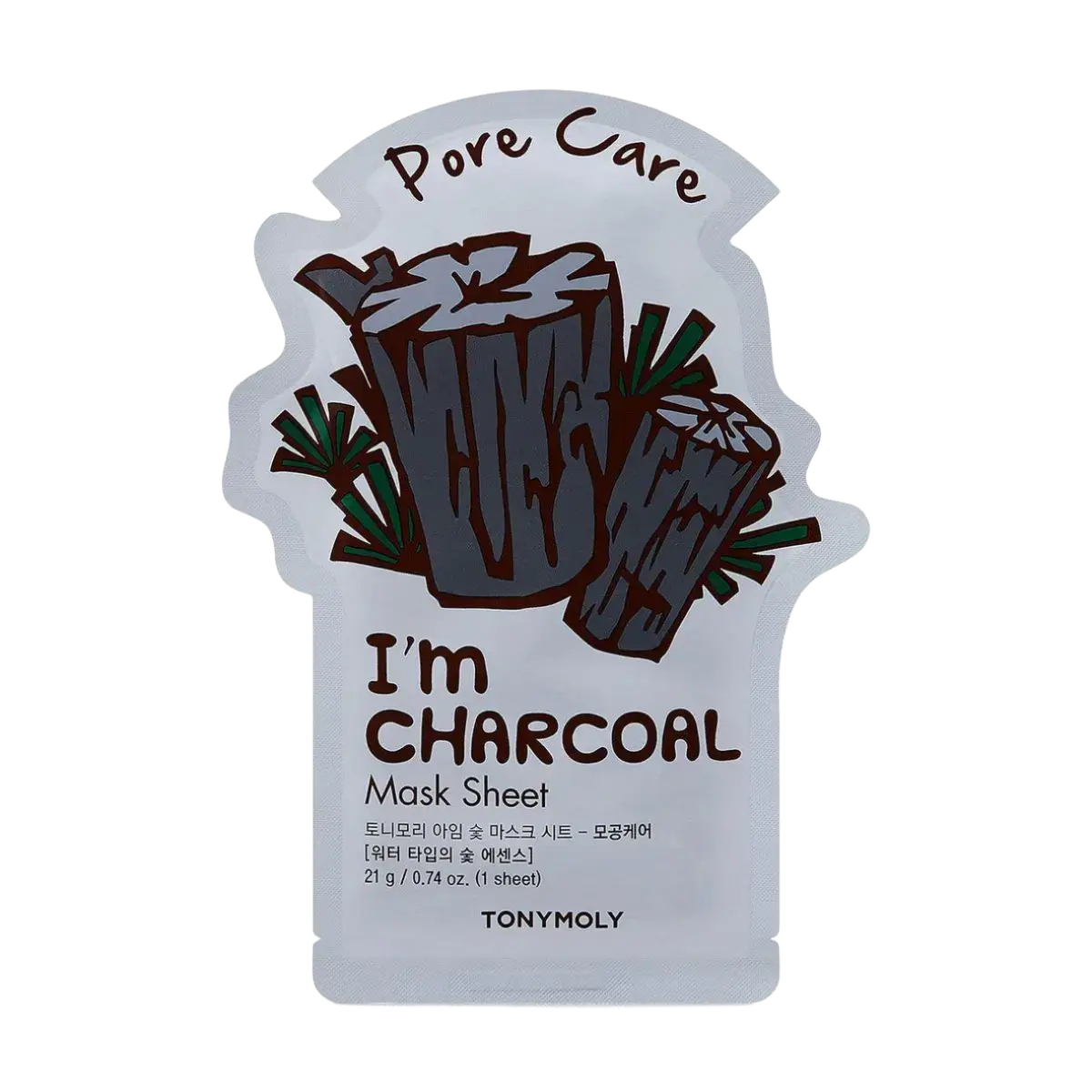 TONYMOLY I'm Sheet Mask Charcoal Pore Care