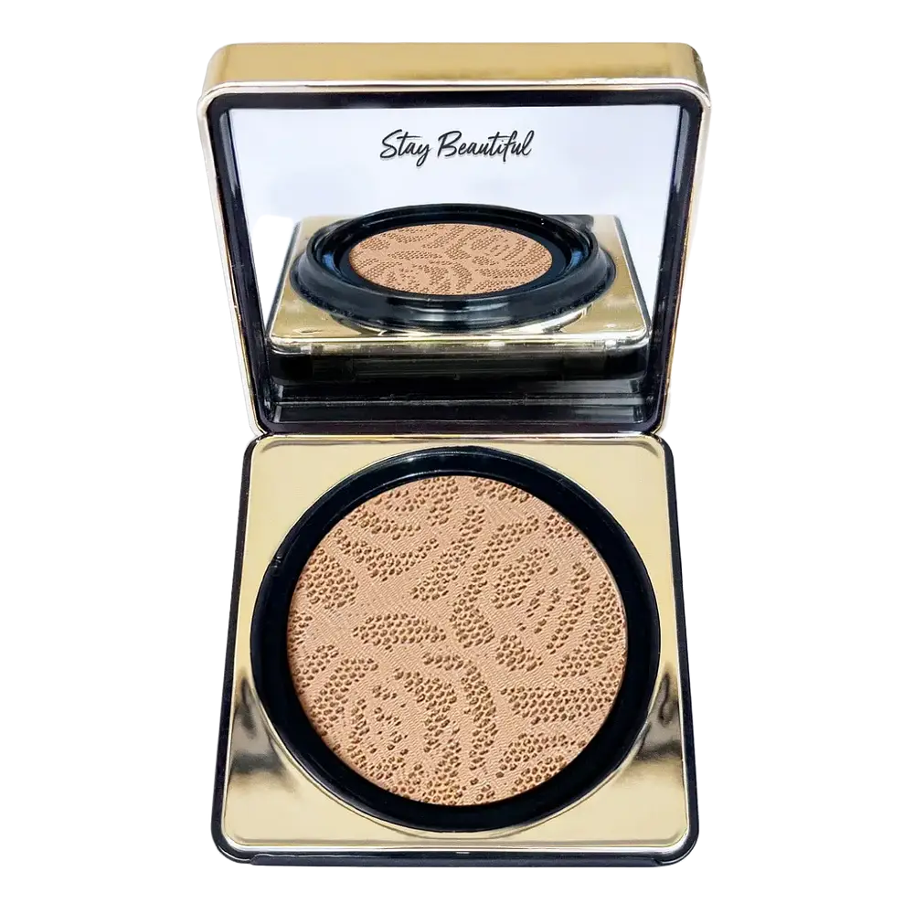 Mirenesse 10 Collagen Cushion Compact Supreme Serum Foundation SPF 25+ Mocha