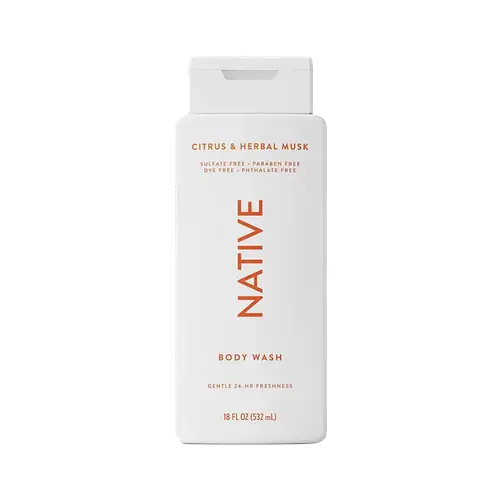 Native Body Wash Citrus & Herbal Musk