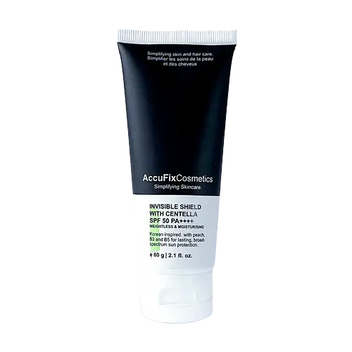 Accufix Cosmetics Invisible Shield With Centella SPF 50
