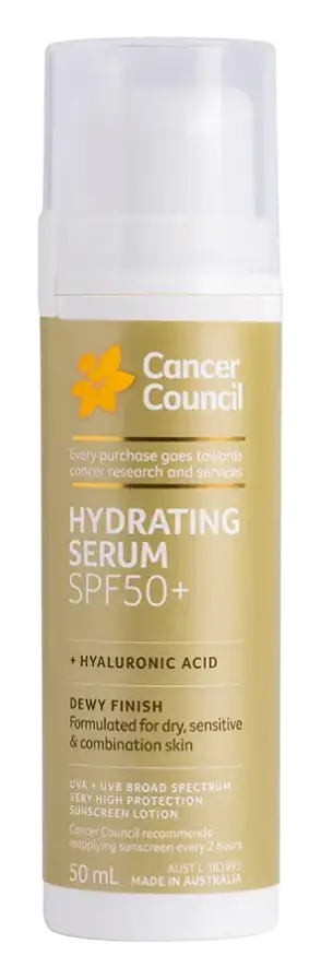 Cancer Council Hydrating Serum SPF50+