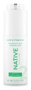 Native Aloe & Vitamin B3 Sensitive Facial Serum