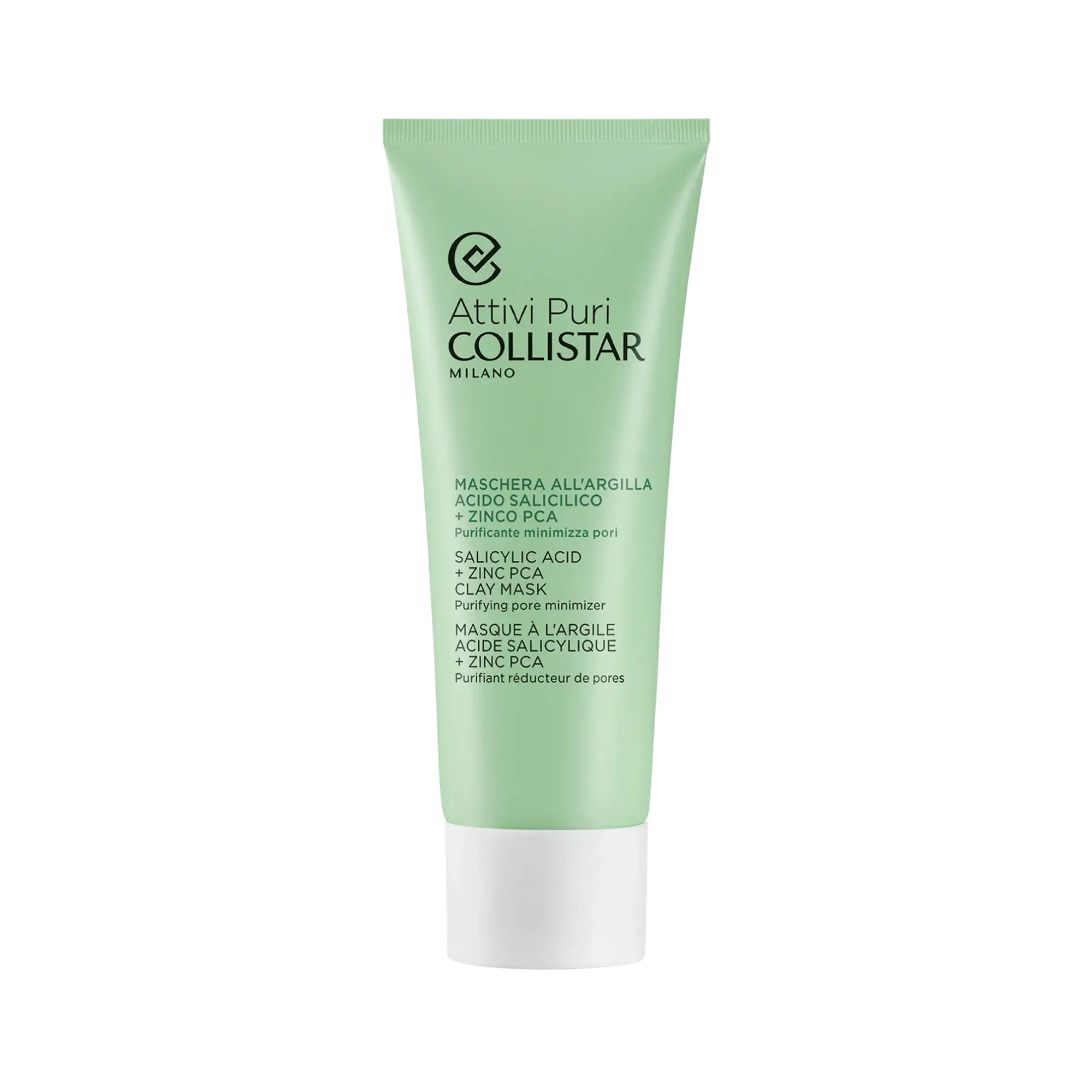 COLLISTAR Milano Attivi Puri Salicylic Acid + Zink Clay Mask