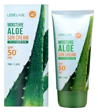 Lebelage Sun Cream SPF 50+ Moisture Aloe