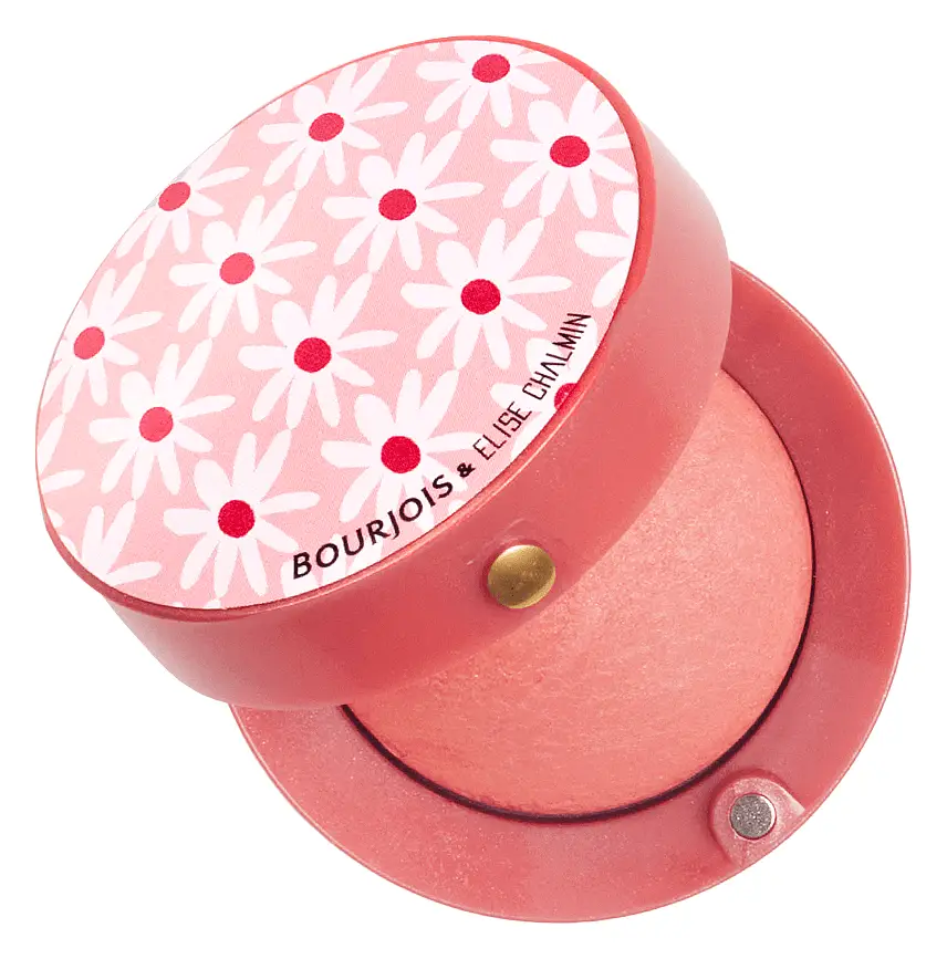 Bourjois Paris Round Box Blush Elise Chalmin 54 Rose Frisson