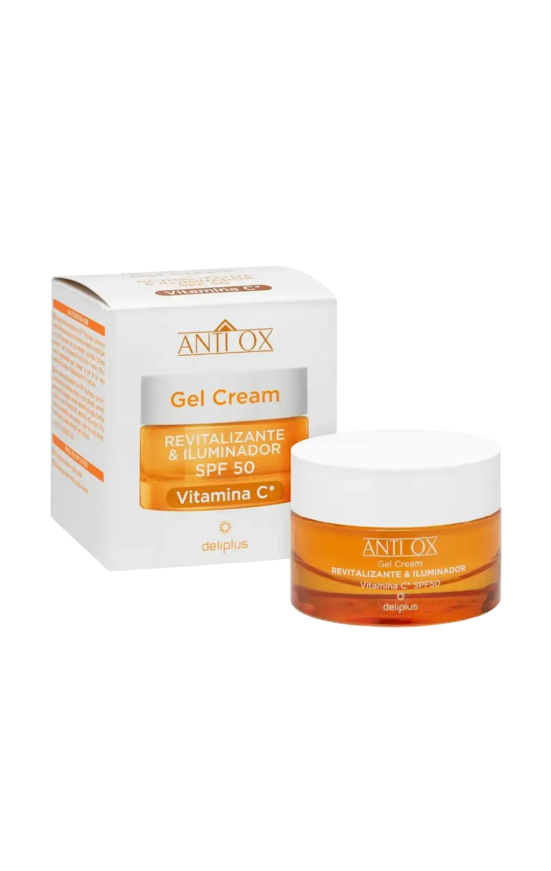 Deliplus Gel Cream Revitalizante & Iluminador SPF 50
