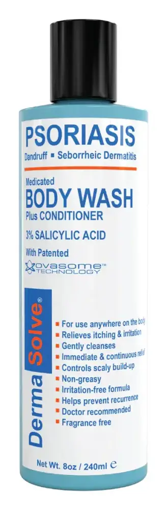 DermaSolve Medicated Psoriasis Body Wash