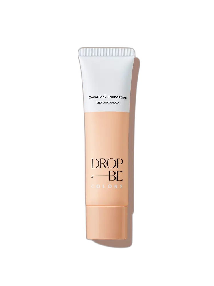 Drop BE Colors Cover Pick Foundation 02 Natural Beige