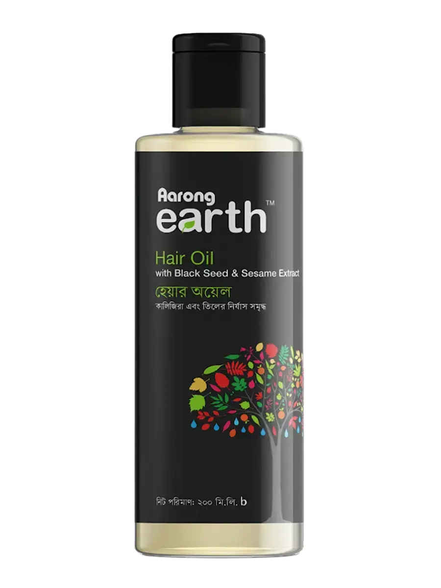 Aarong Earth Hair Oil With Black Seed & Sesame Extract