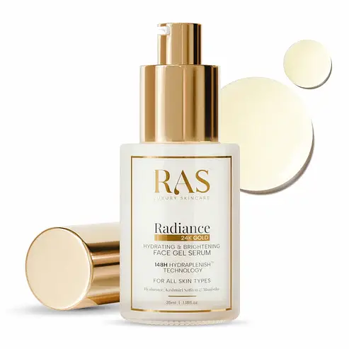 RAS Luxury Oils 24K Gold Radiance Face Gel Serum