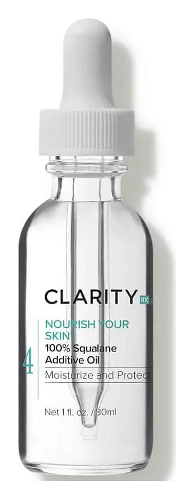 ClarityRx Nourish Your Skin 100 Percent Squalane Additive Oil