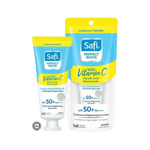 Safi Perfect White 3X Advance Brightening Sunscreen SPF50+ PA++++