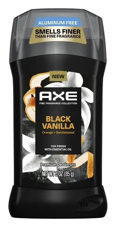 Axe Men’s Deodorant Stick Black Vanilla Orange + Sandalwood
