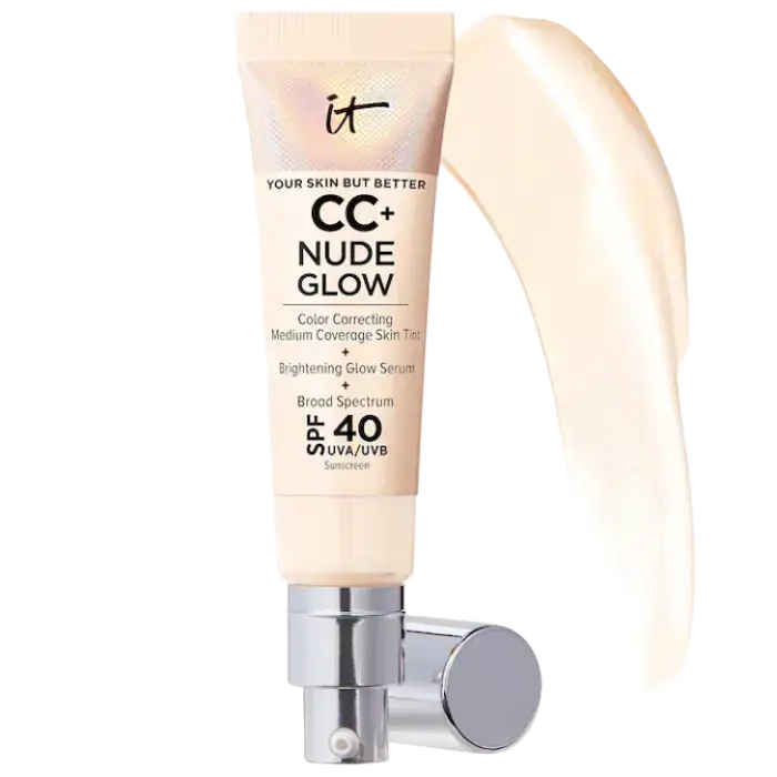 IT Cosmetics CC+ Nude Glow Lightweight Foundation SPF 40 Fair Ivory