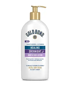 Gold Bond Healing Overnight Body & Face Lotion